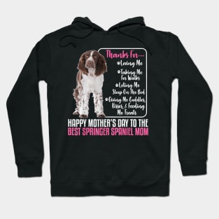 Mother's Day To Best English Springer Spaniel dog Mom Hoodie